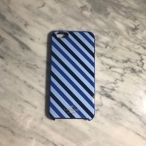 Blue Striped Kate Spade Iphone 6+/6s+ Case